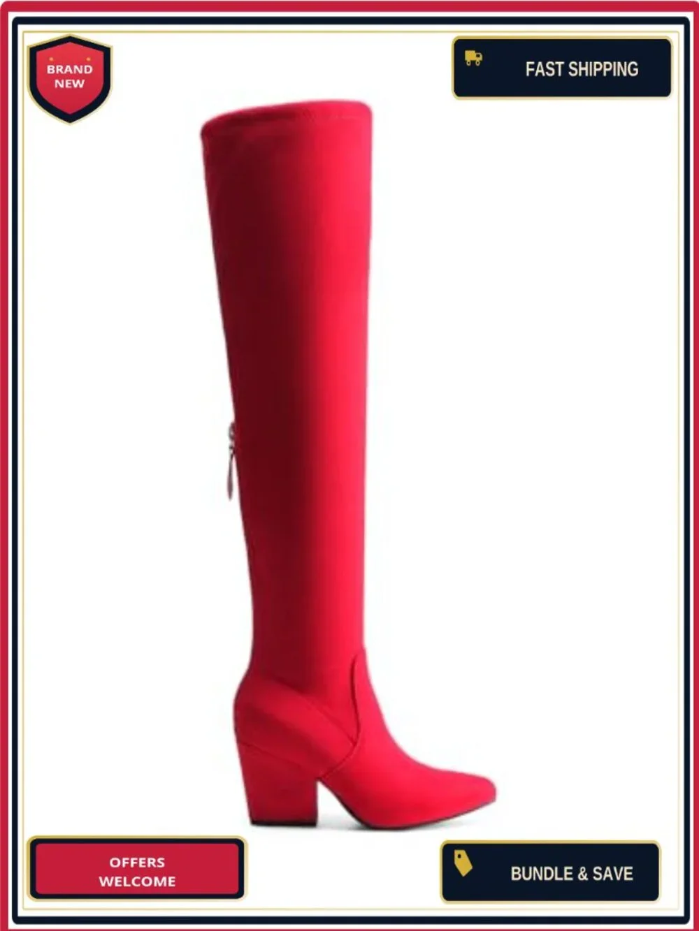 Women's Over the Knee High Boots 2.95